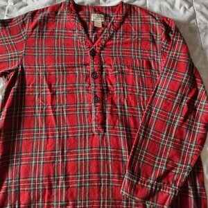 L. L. Bean Cotton Flannel Nightgown, plaid